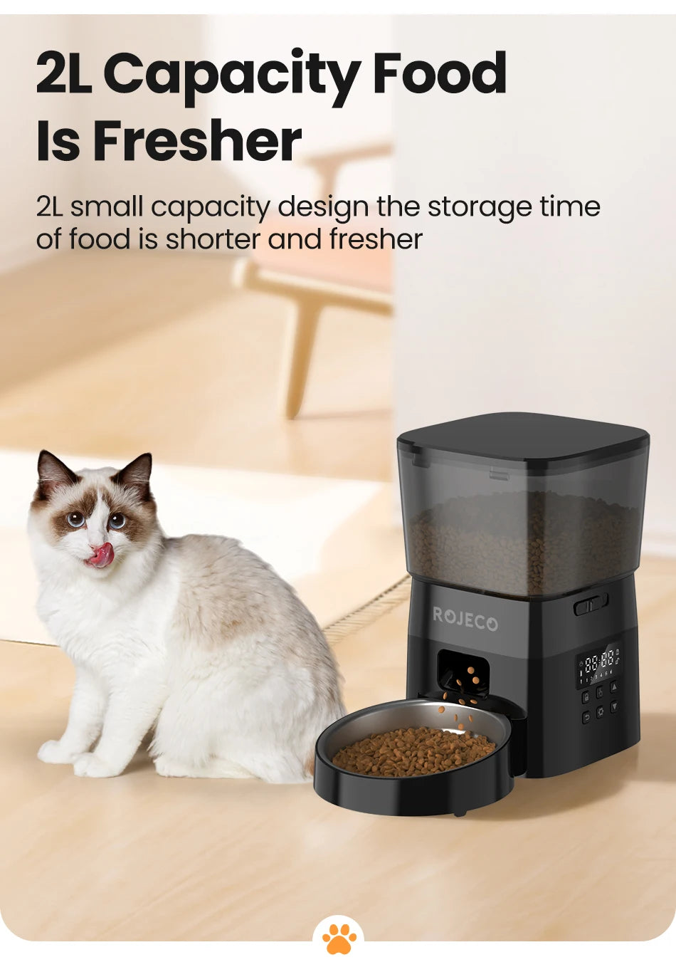 Viral Vault™ Automatic Cat Food Dispenser
