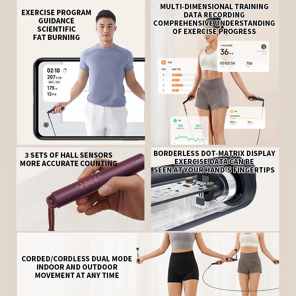 Viral Vault™ Smart Skipping Jump Rope