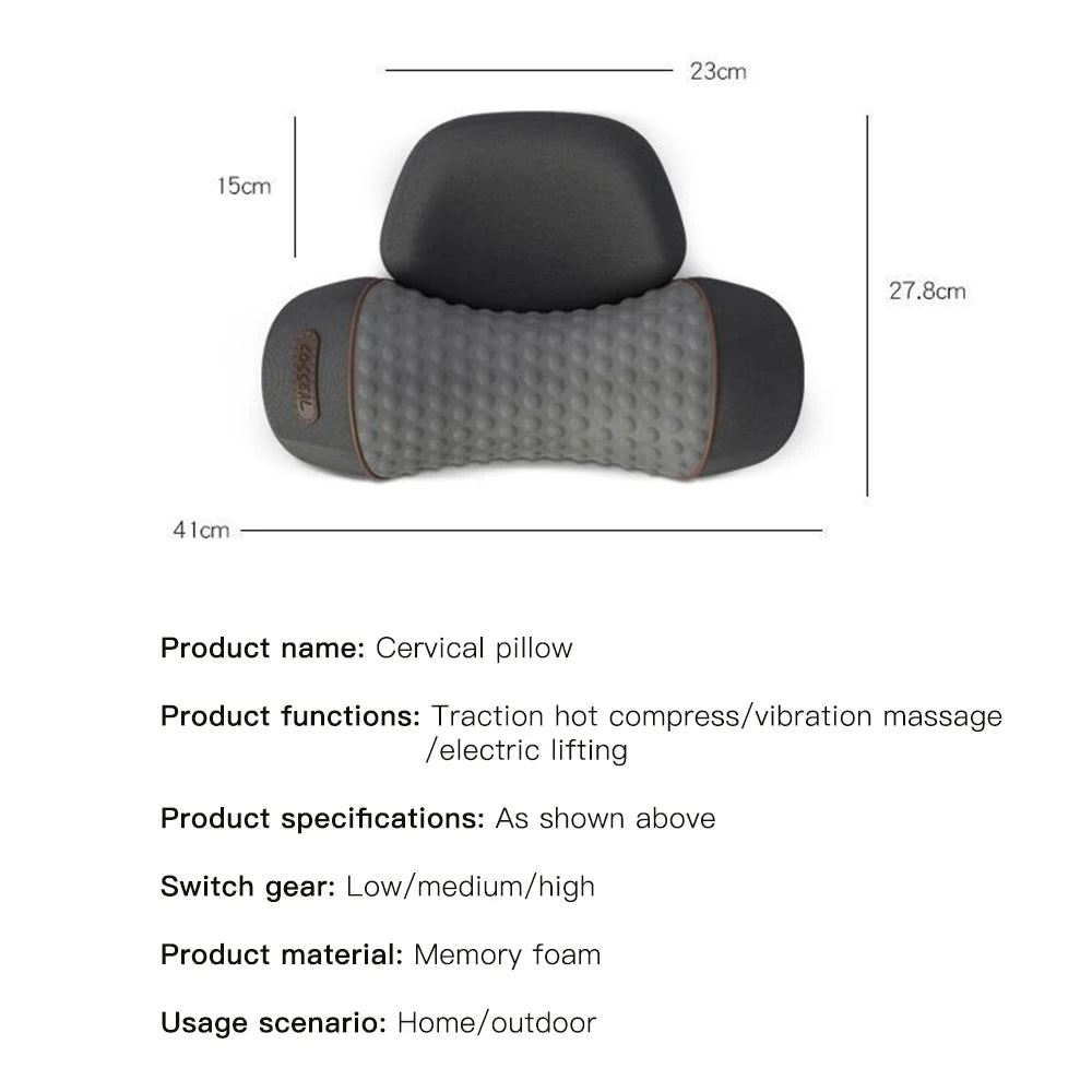 Viral Vault™ Electric Neck Massager Cervical Pillow