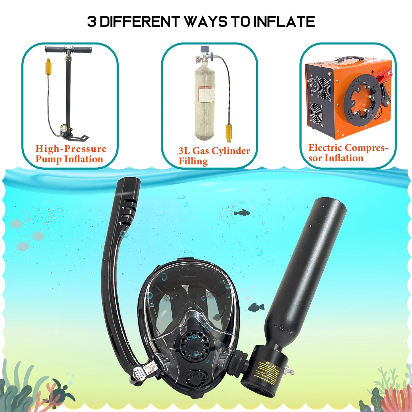 Viral Vault™ Diving Mask