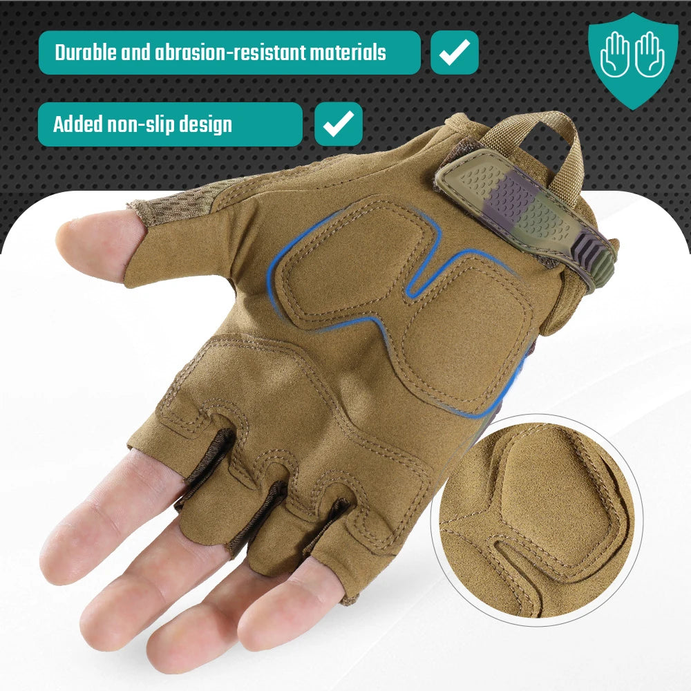 Viral Vault™ Tactical Half Finger Gloves