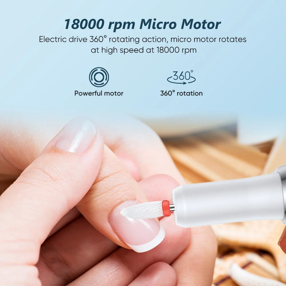 Viral Vault™ Electric Nail Polisher Drill Bits