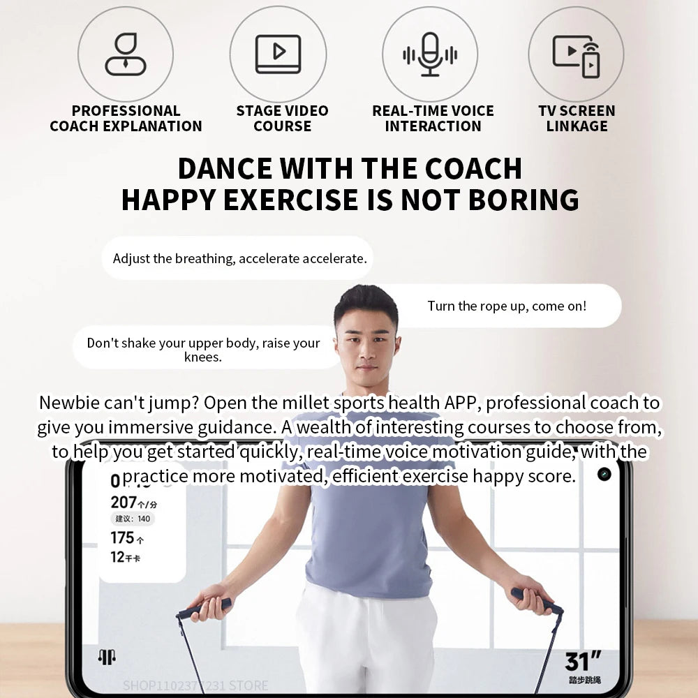 Viral Vault™ Smart Skipping Jump Rope
