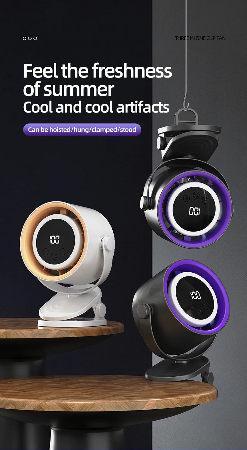 Viral Vault™ Adjustable Mini Small Fan