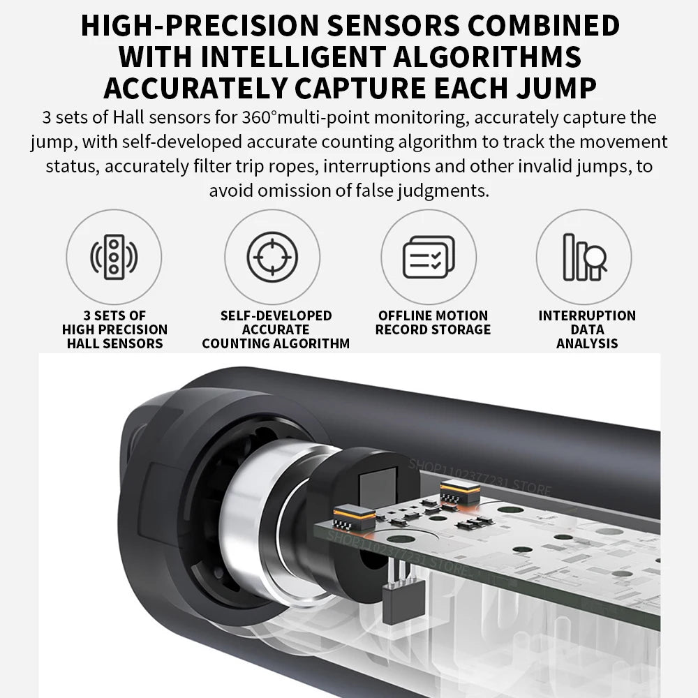 Viral Vault™ Smart Skipping Jump Rope