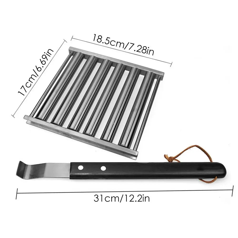 Viral Vault™ Hot Dog Roller For Grill
