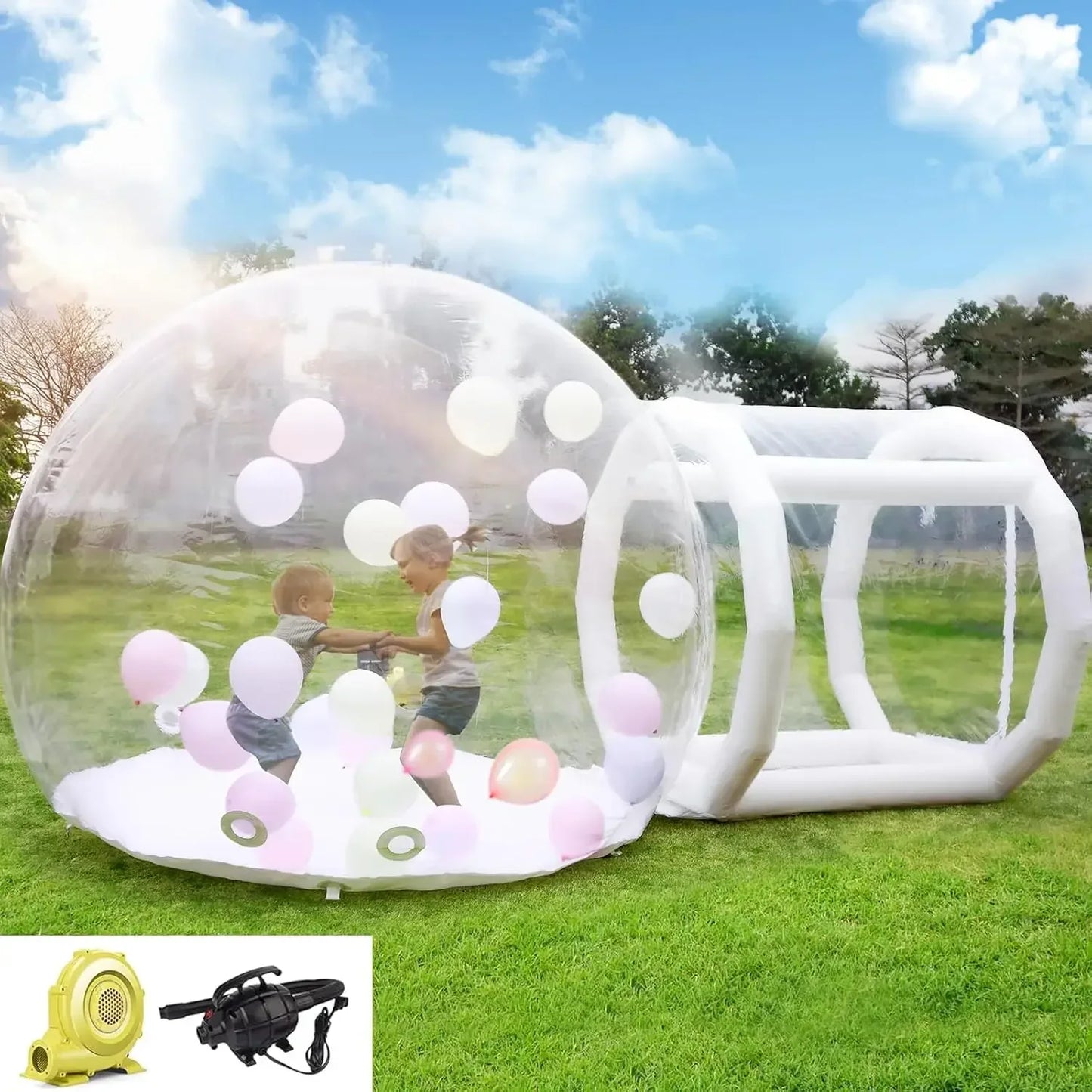 Viral Vault™ Inflatable Bubble House