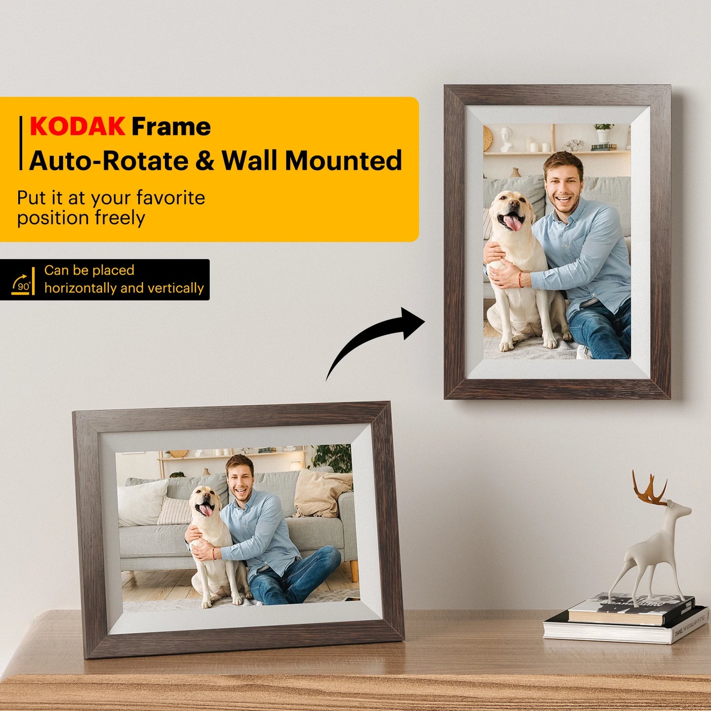 Viral Vault™ Kodak 10 Inch Digital Picture Frame