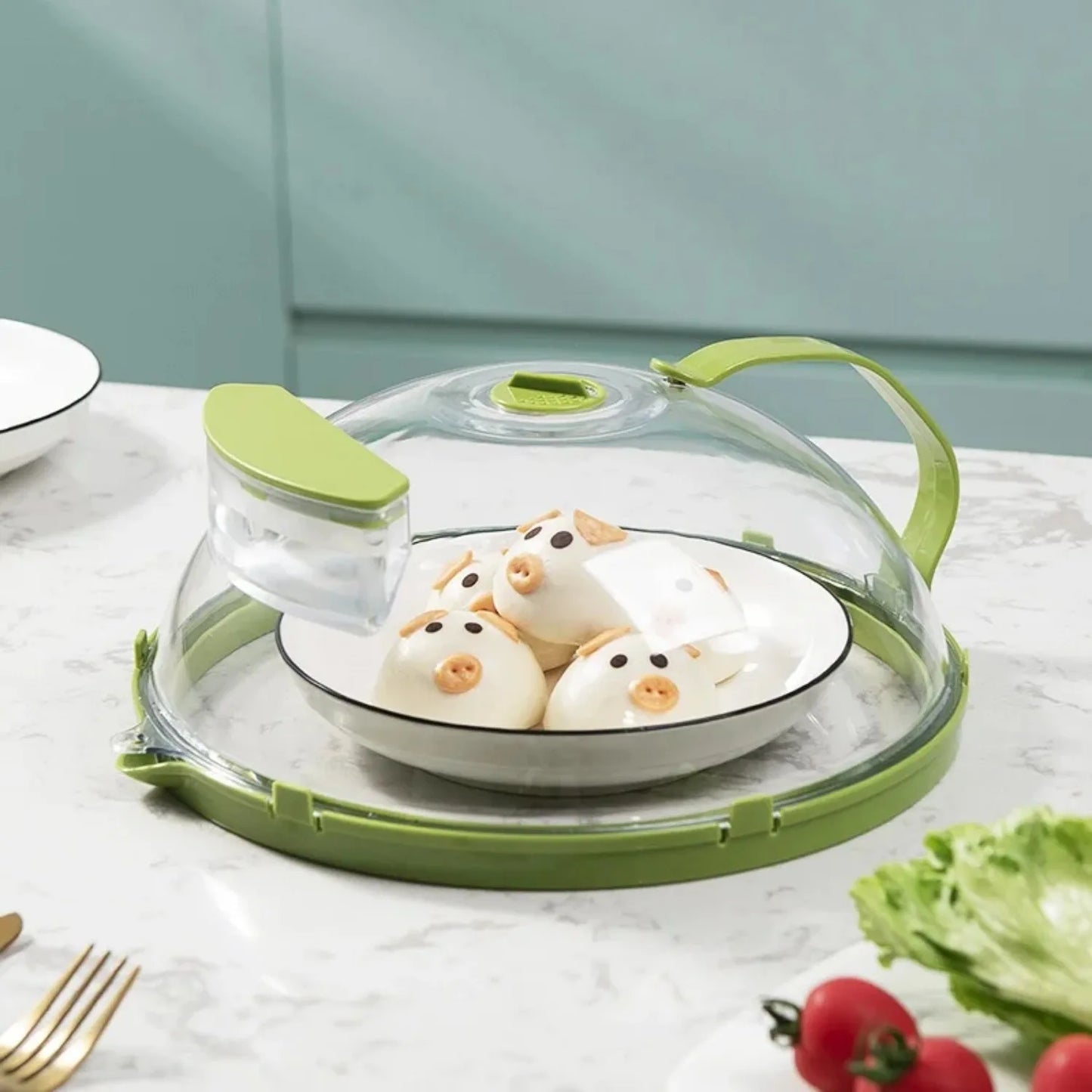 Viral Vault™ Microwave Cover for Food