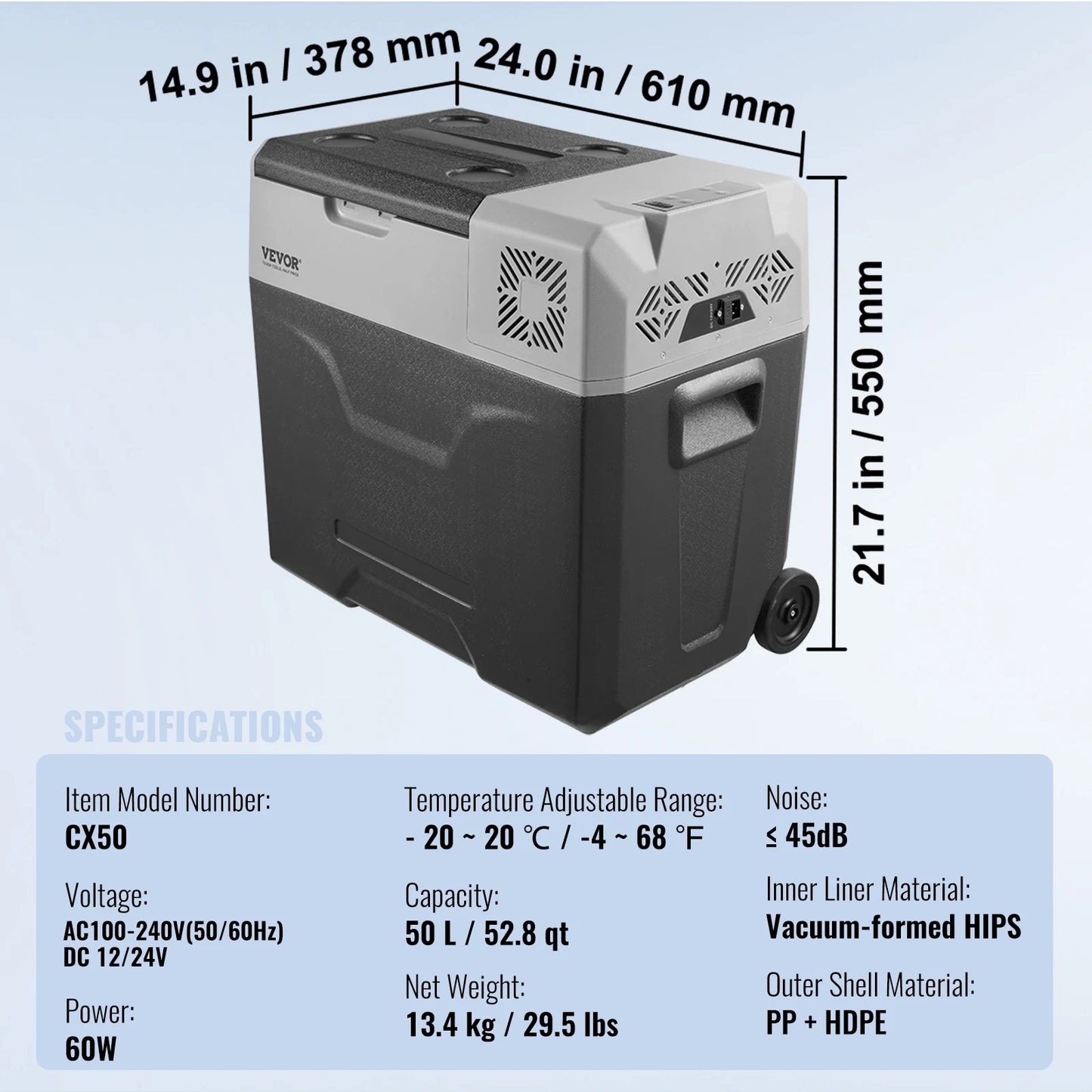 Viral Vault™ Car Refrigerator Fridge