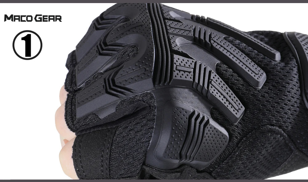 Viral Vault™ Tactical Half Finger Gloves