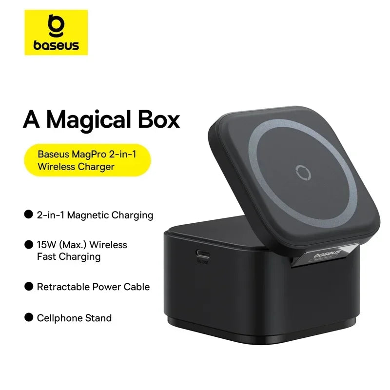 Viral Vault™ Baseus 25W 2 in 1 Magnetic Wireless Charger