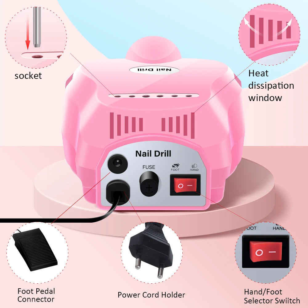 Viral Vault™ PRO Electric Nail Machine