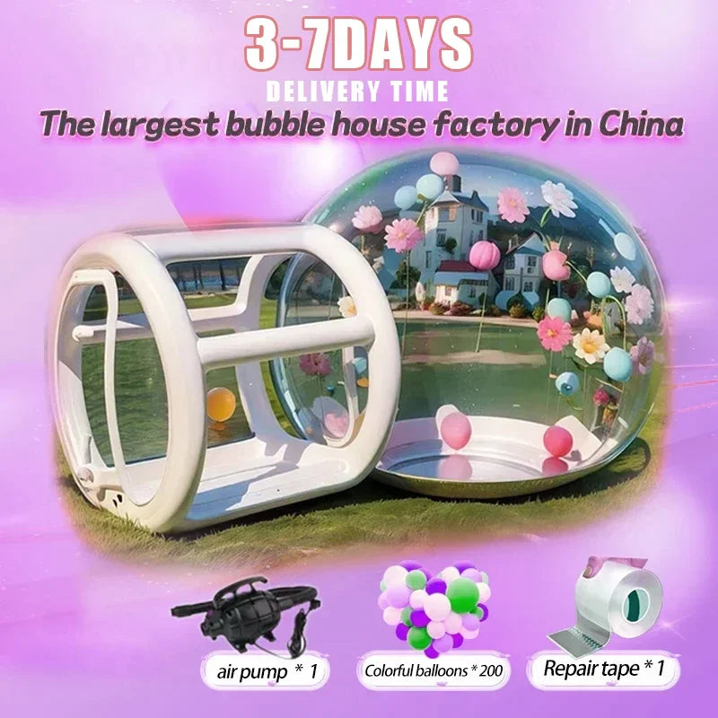 Viral Vault™ Dome Luxurious Inflatable Bubble