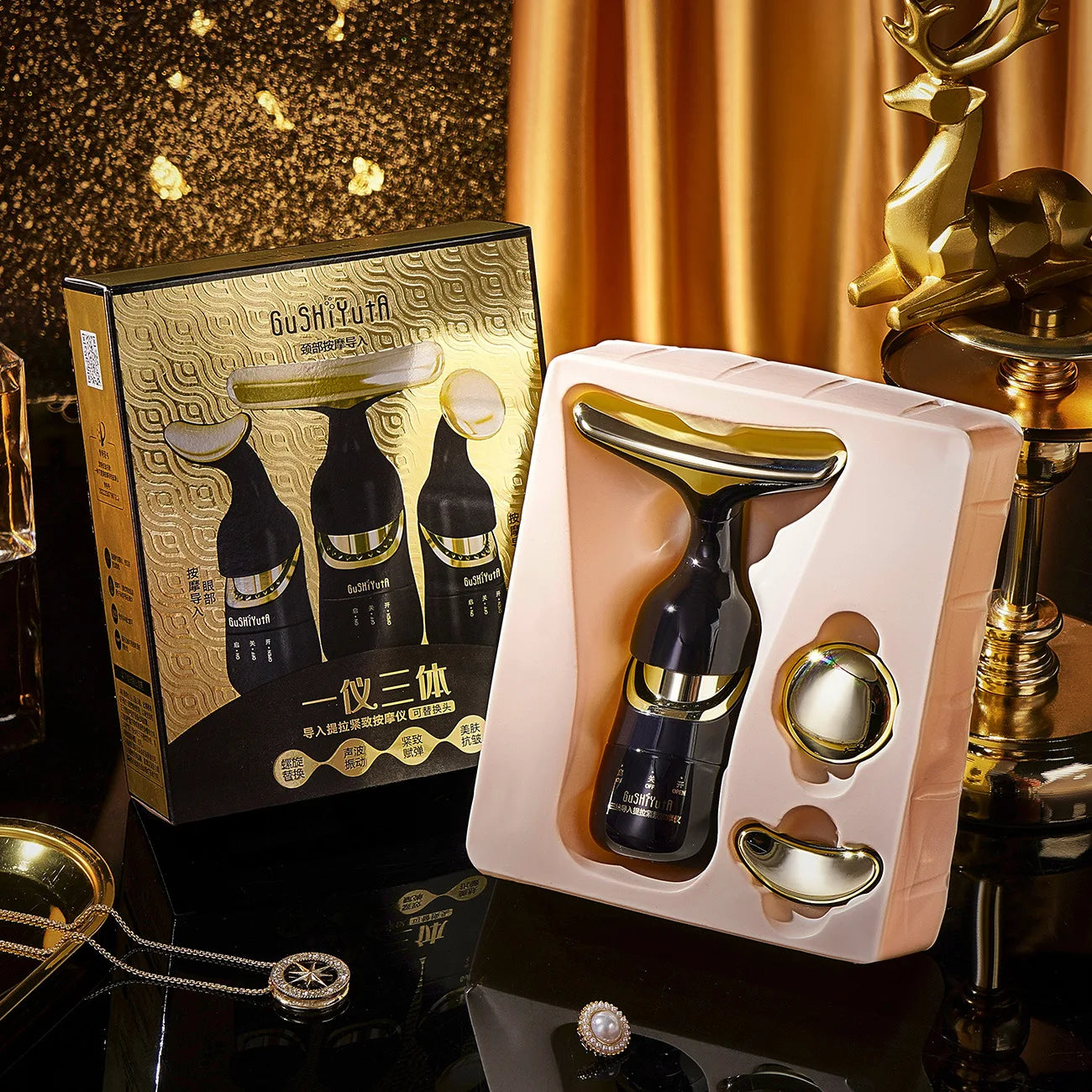 Viral Vault™ 3 In 1 Facial Lifting Device