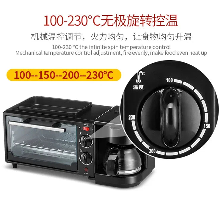Viral Vault™ 3 In1 Multifunction Breakfast Machine