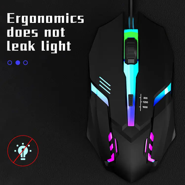 Viral Vault™ Sports LED Luminous Backlit Mouse