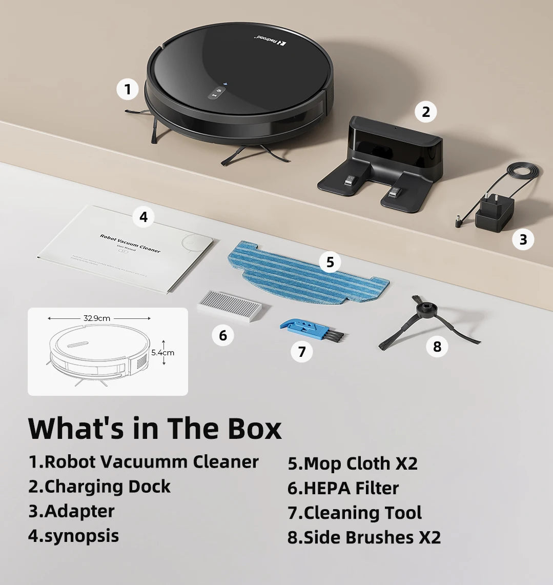 Viral Vault™ Robot Vacuum Cleaner