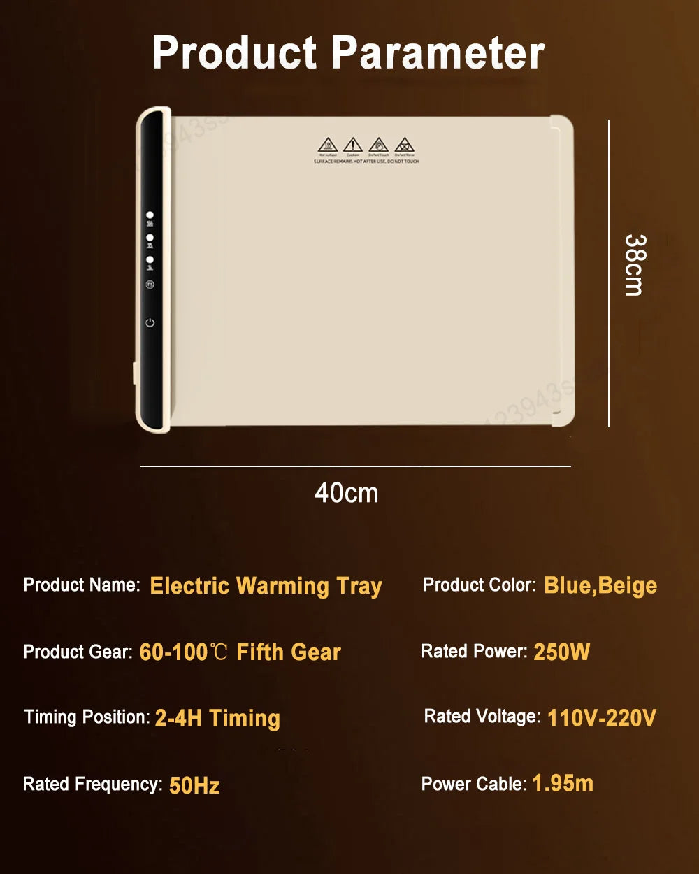 Viral Vault™ Foldable Portable Smart Food Fast Heating Mat