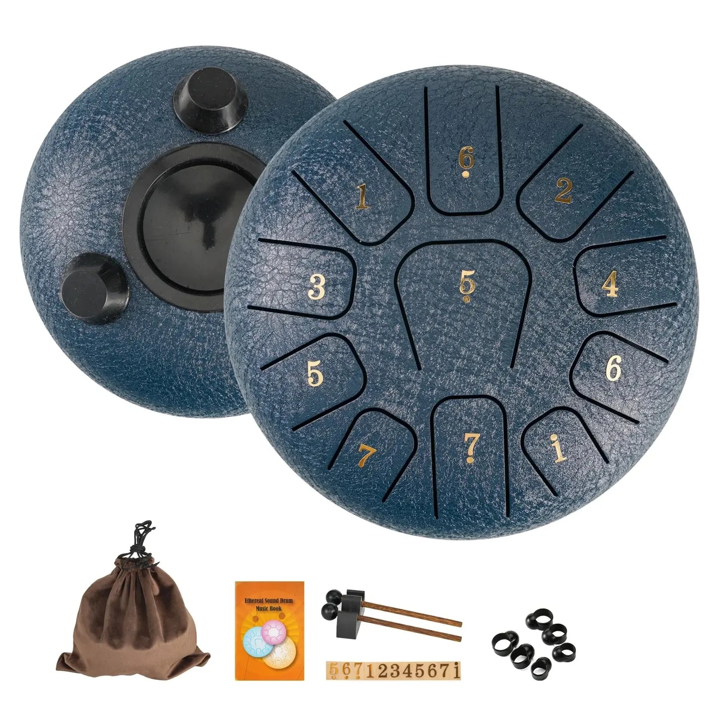 Viral Vault™ 11-Note Rain Drum Sound Healing Instrument