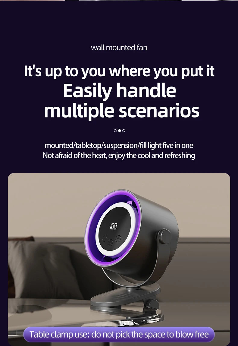 Viral Vault™ Adjustable Mini Small Fan