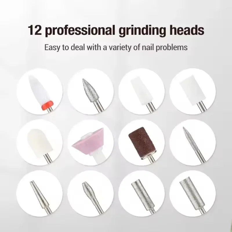 Viral Vault™ Electric Nail Polisher Drill Bits