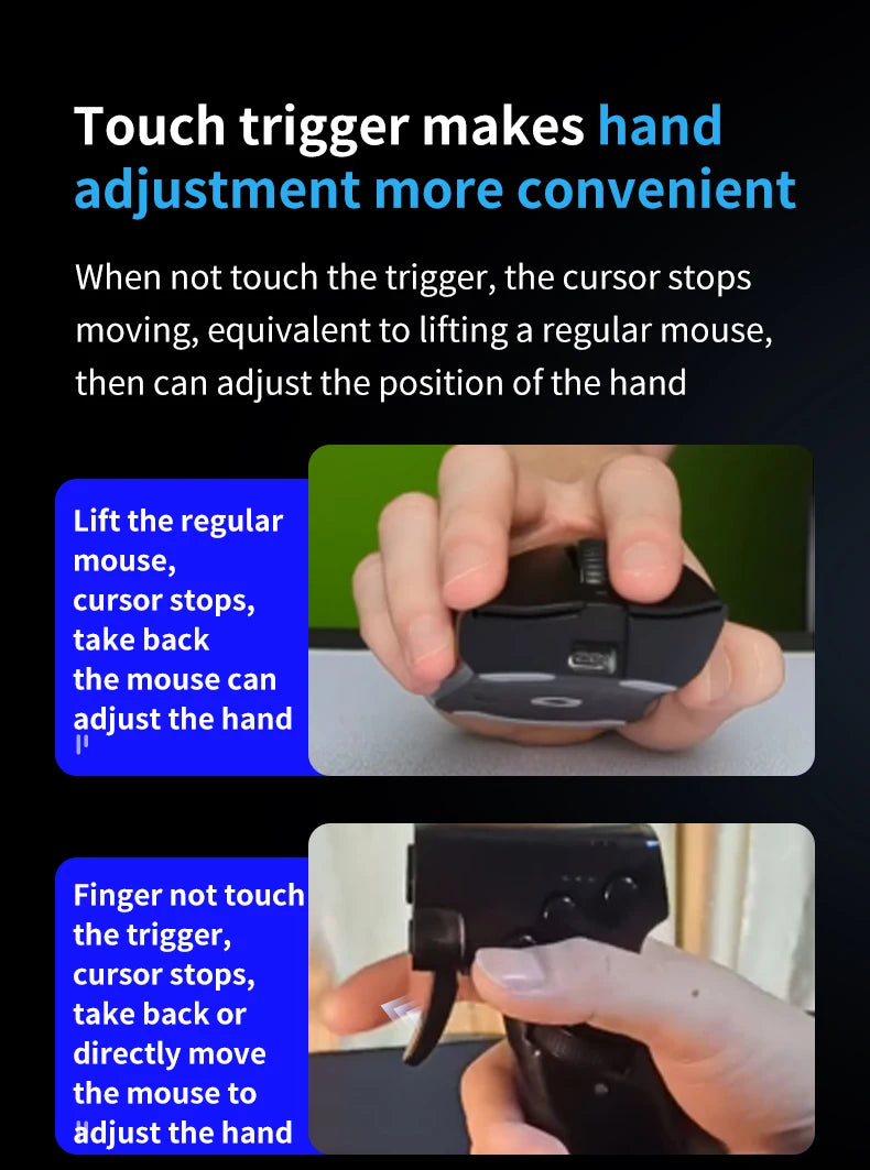 Viral Vault™ Gun Style Gaming Mouse