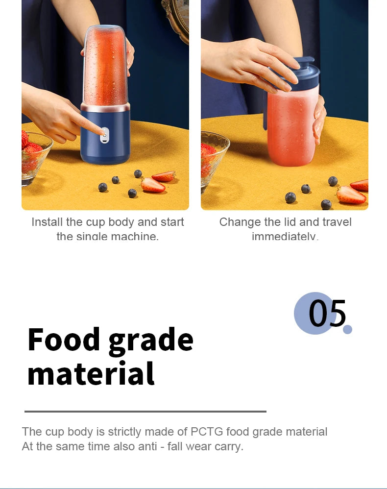 Viral Vault™ Portable Juicer Cup Smoothie Blender