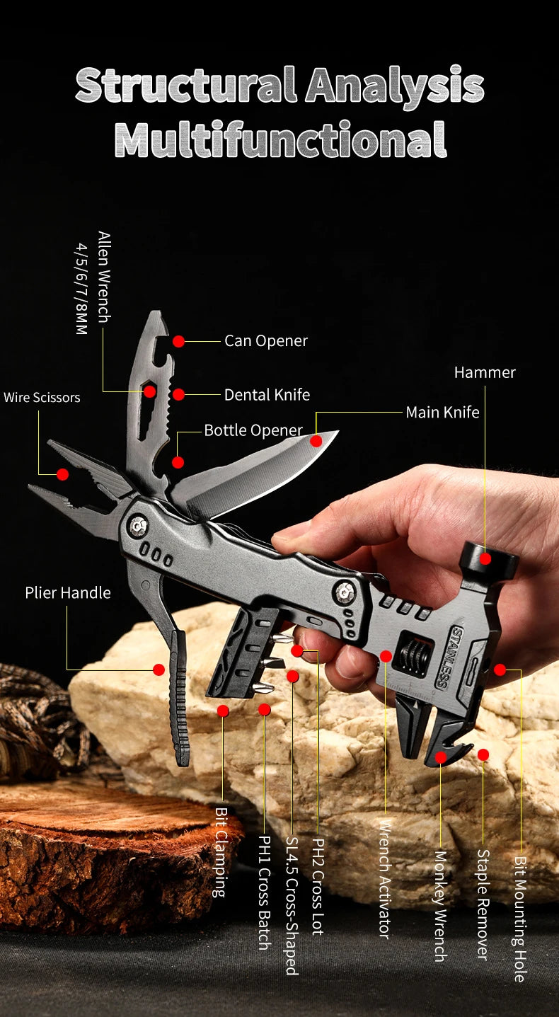 Viral Vault™ Multifunctional Survival Tool
