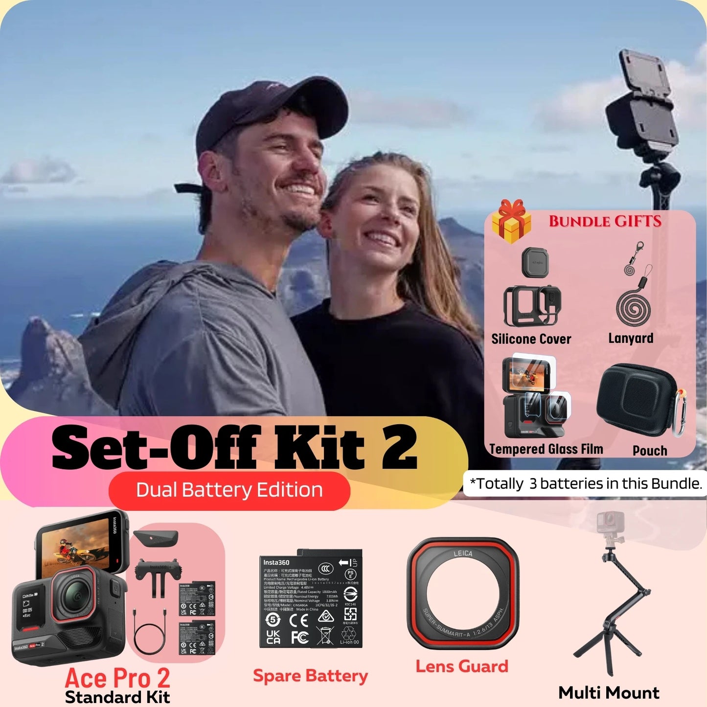 Viral Vault™ Insta360 Ace Pro 2