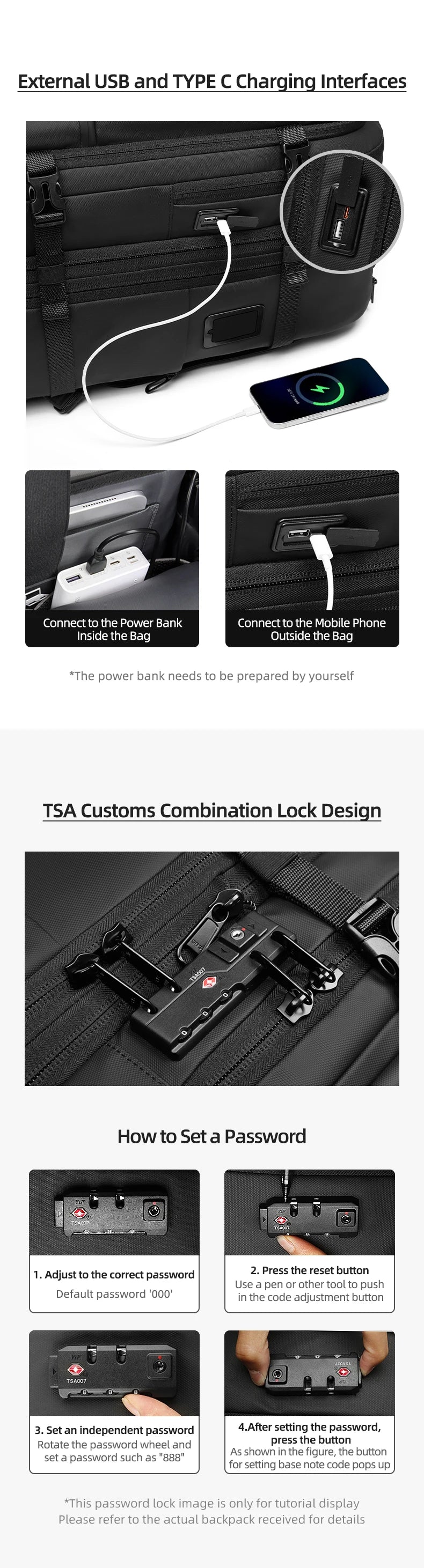 Viral Vault™ vacuum compression business backpacks