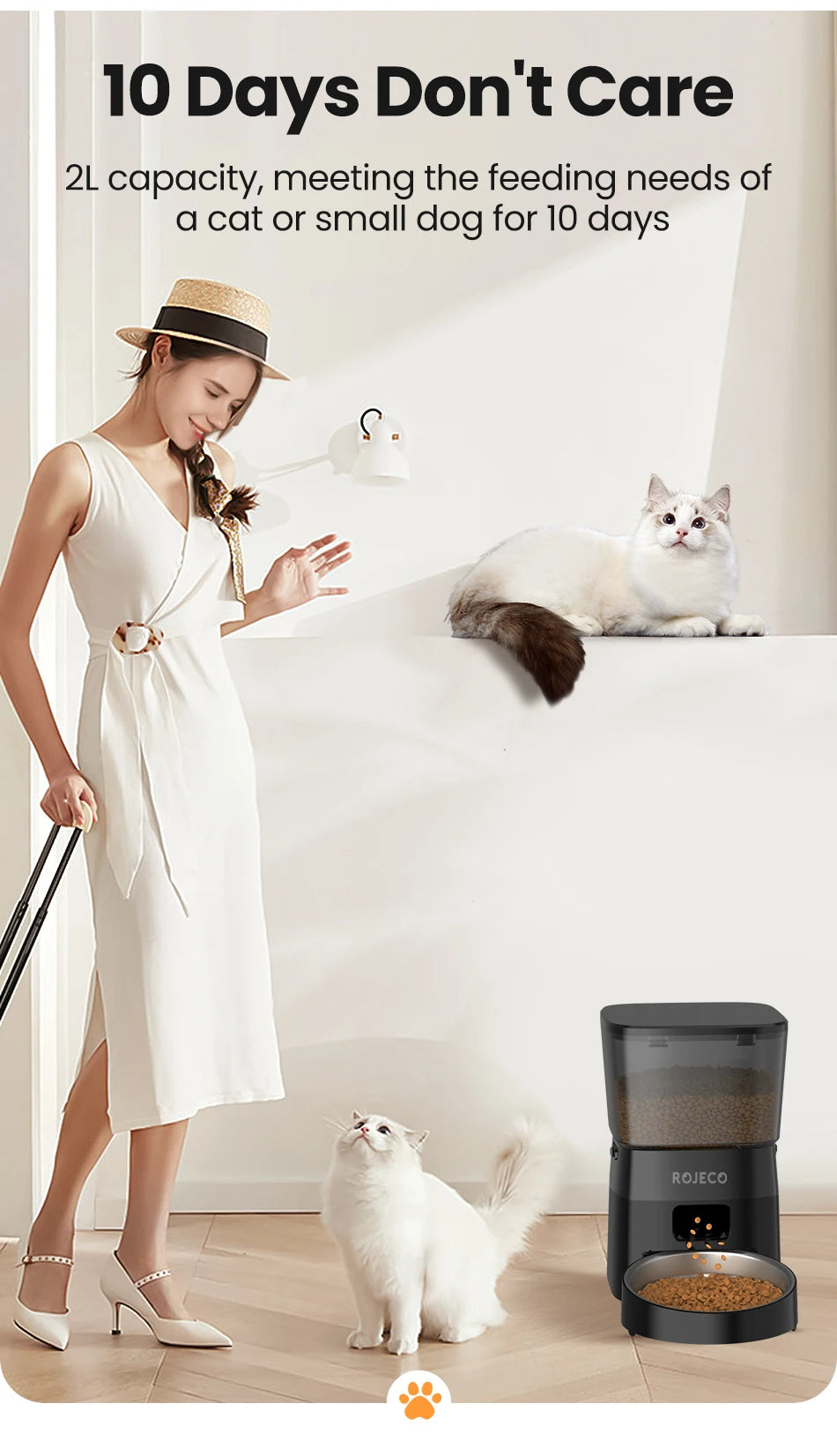 Viral Vault™ Automatic Cat Food Dispenser
