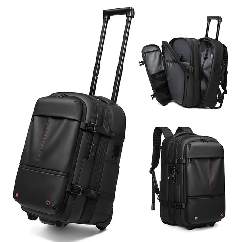 Viral Vault™ vacuum compression business backpacks