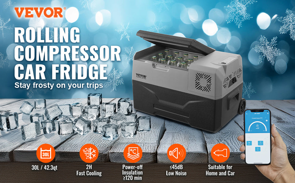 Viral Vault™ Car Refrigerator Fridge