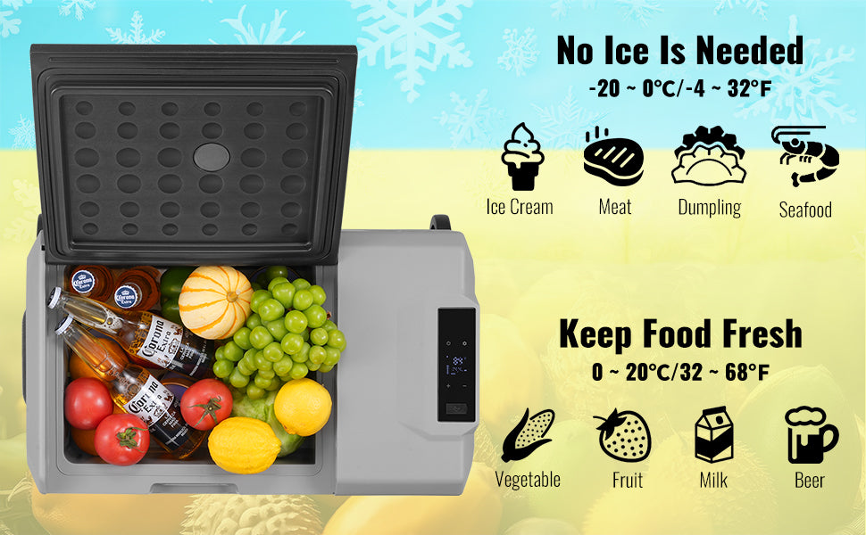 Viral Vault™ Car Refrigerator Fridge