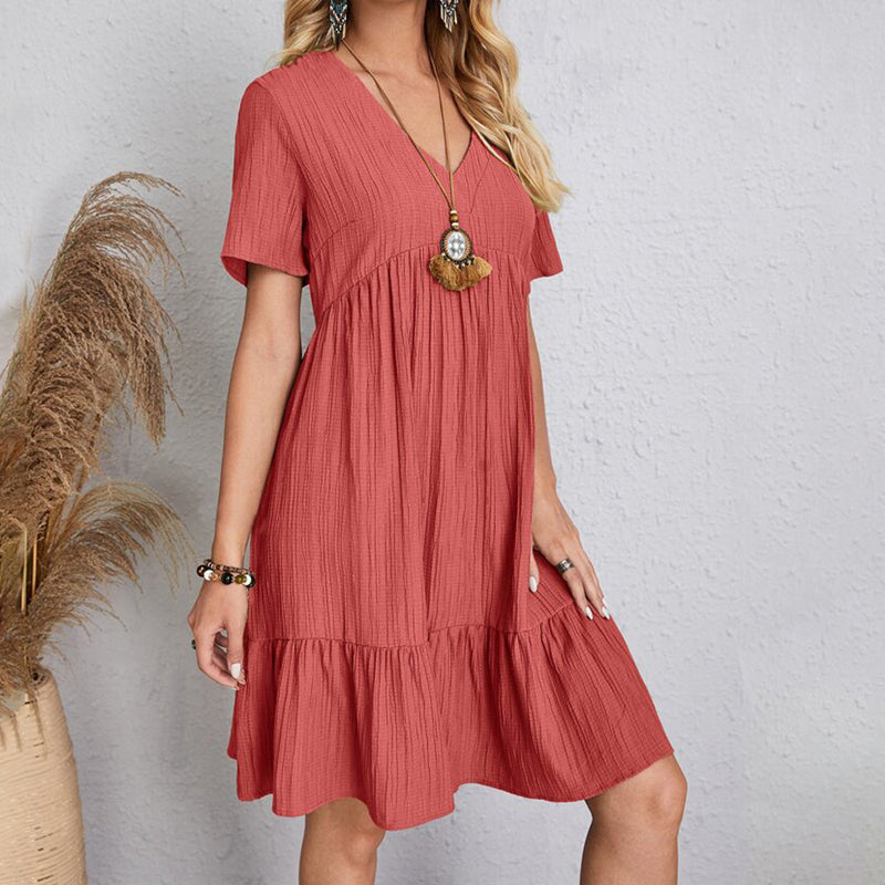 Viral Vault™ Women Casual Bohemian Dress
