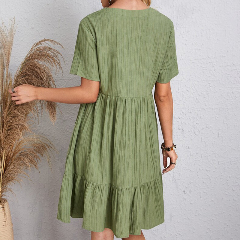 Viral Vault™ Women Casual Bohemian Dress