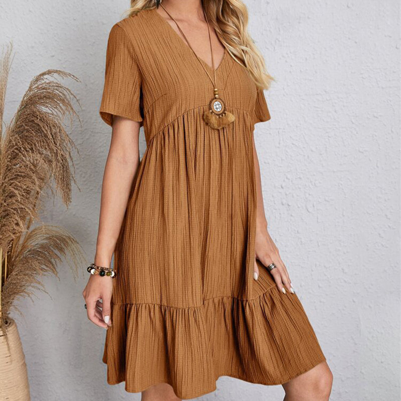 Viral Vault™ Women Casual Bohemian Dress