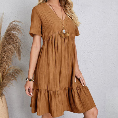 Viral Vault™ Women Casual Bohemian Dress