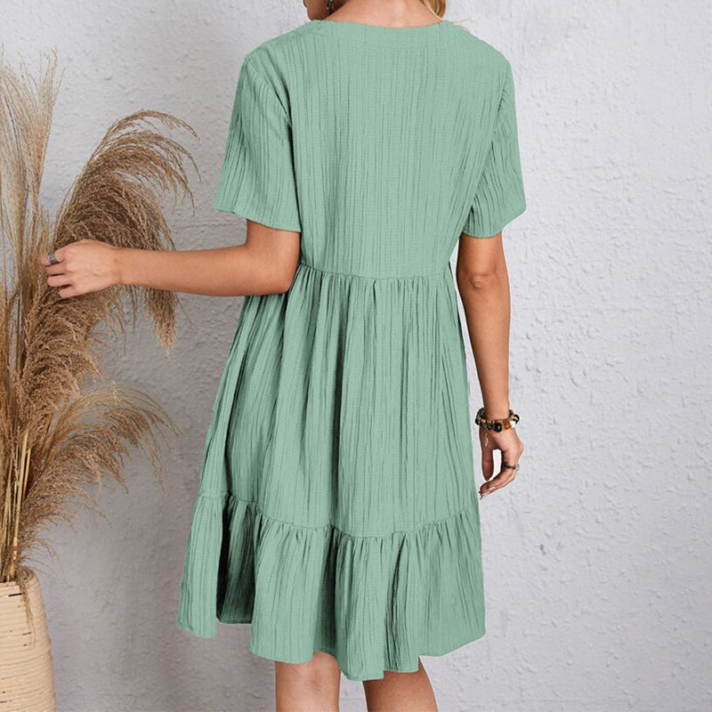 Viral Vault™ Women Casual Bohemian Dress