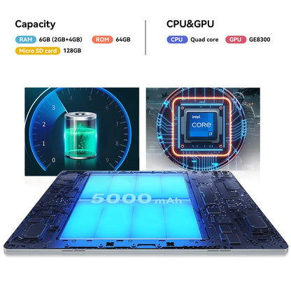 Viral Vault™ 10.1 Inch Android 13 Tablet