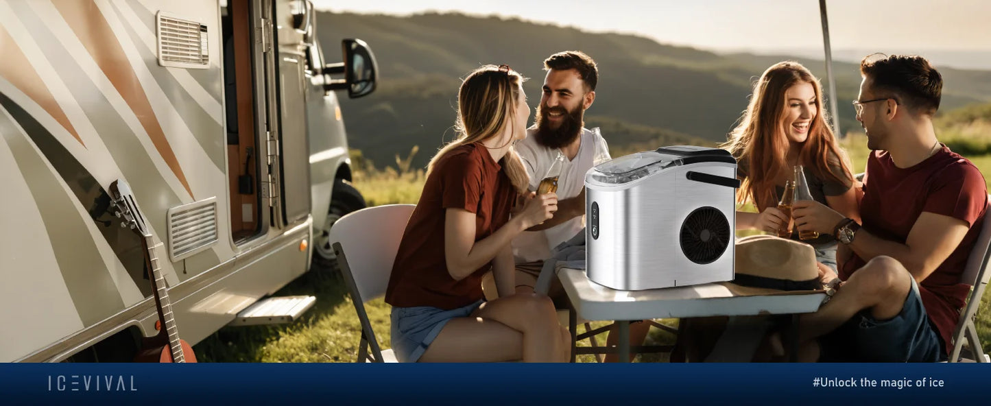 Viral Vault™ Portable Ice Maker