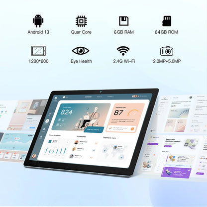 Viral Vault™ 10.1 Inch Android 13 Tablet