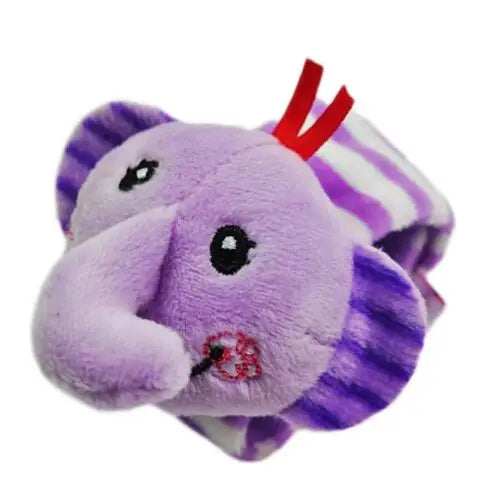 Viral Vault™  Cute Stuffed Animals Baby Rattle Socks