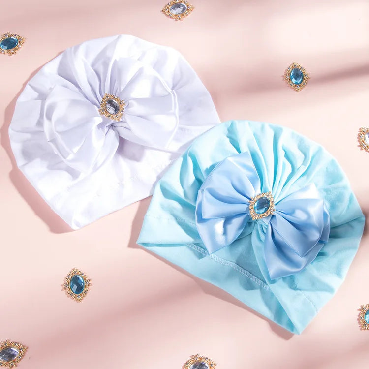 Viral Vault™ Newborn Girls Bowknot Diamond