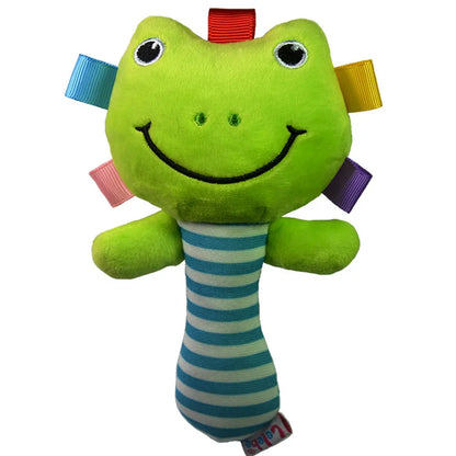 Viral Vault™  Cute Stuffed Animals Baby Rattle Socks