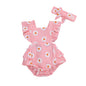 Viral Vault™  Newborn Baby Girls Daisy Romper