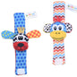 Viral Vault™  Cute Stuffed Animals Baby Rattle Socks