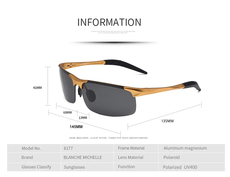 Viral Vault™ Ultra-Light Aluminum Magnesium Sport Sunglasses