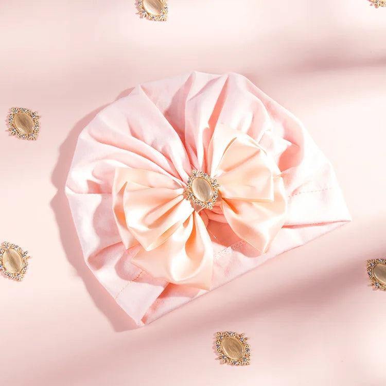 Viral Vault™ Newborn Girls Bowknot Diamond